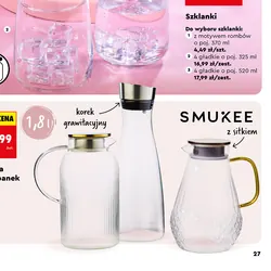 Karafka lub dzbanek szklane