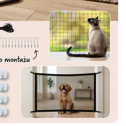 Drapak, mata węchowa lub siatka zabezpieczająca