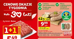 TOP okazje z gazetki Auchan: kawa za połowę ceny, łosoś poniżej 6 zł i papier toaletowy za 12,45 zł — pełna lista!