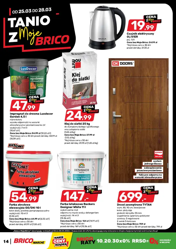 Strona 14 gazetki Bricomarche