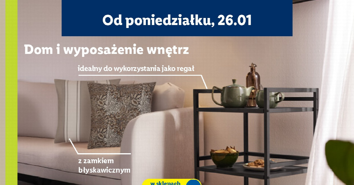 Szokujące okazje w Lidlu! Oto 10 produktów z gazetki (26.01–31.01), które znikną w mig