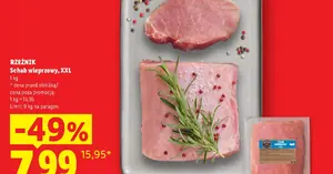 Schab wieprzowy XXL za 7,99 zł — pół ceny! Gdzie szukać tej okazji w gazetce?