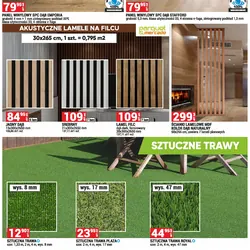 ŚCIANKI LAMELOWE MDF KOLOR DĄB NATURALNY