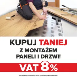 Kupuj taniej z montażem paneli i drzwi