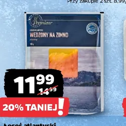 Łosoś atlantycki wędzony na zimno Premieur