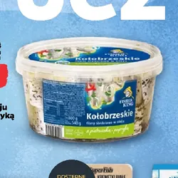 Filety śledziowe kołobrzeskie w oleju z pietruszką i papryką Fisher King