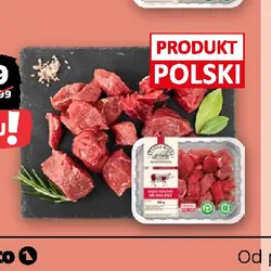 Mięso wołowe na gulasz Sztuka Mięsa