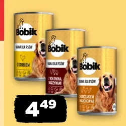 Karma mokra dla psów Bobik