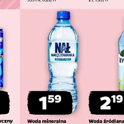 Woda mineralna niegazowana Nałęczowianka