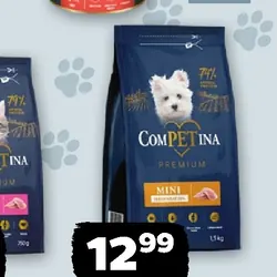 Karma sucha dla psów Competina