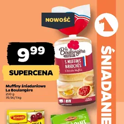 Muffiny śniadaniowe La Boulangère