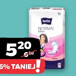 Podpaski higieniczne Normal Maxi Bella