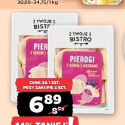 Pierogi z serem i jagodami Twoje Bistro