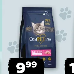 Karma sucha dla kotów Competina