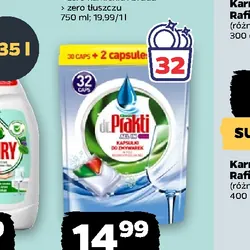 Kapsułki do zmywarki dr.Prakti