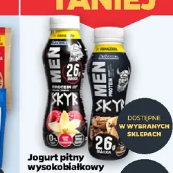 Jogurt pitny wysokobiałkowy skyr Men Bakoma