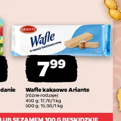 Wafle kakaowe Ariante