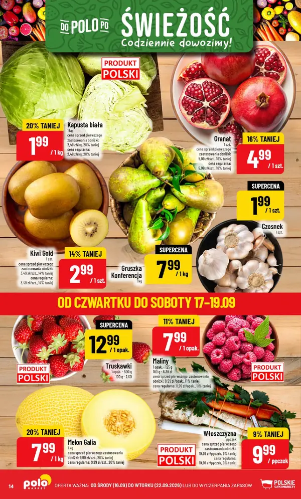 Strona 14 gazetki POLOmarket