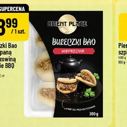 Bułeczki Bao z szarpaną wieprzowiną w sosie BBQ