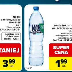 Woda źródlana NAŁĘCZOWIANKA