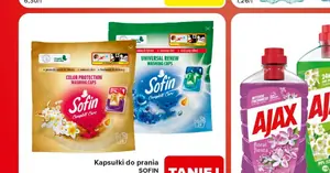 Mega okazja na chemię domową: kapsułki SOFIN teraz 16,99 zł — kupuj zanim znikną!