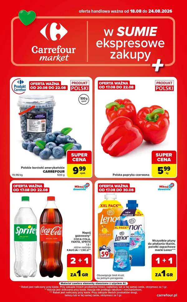 Strona 1 gazetki Carrefour
