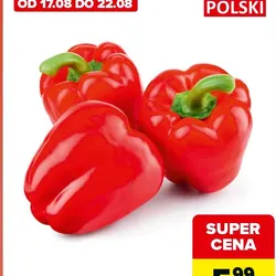 Polska papryka czerwona