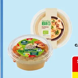 Hummus CARREFOUR BIO, TRIO MIX