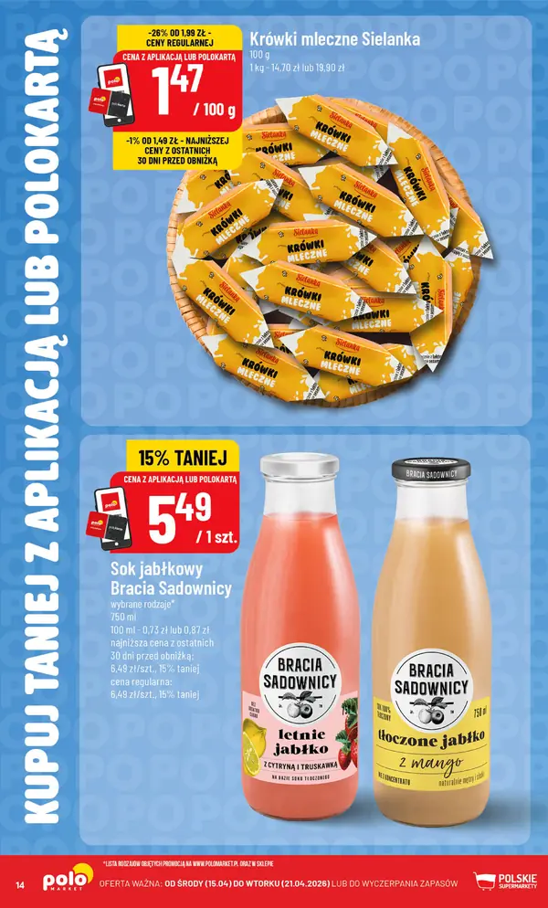 Strona 14 gazetki POLOmarket