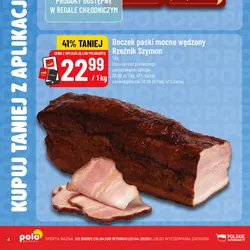 Boczek paski mocno wędzony Rzeźnik Szymon