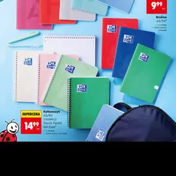 Kołozeszyt A5/80 z kolekcji Touch Pastel lub Esse