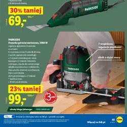 PARKSIDE Frezarka górnowrzecionowa, 1200 W