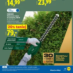 Elektryczne nożyce do żywopłotu, 450 W