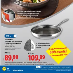 SILVERCREST Wok ze stali szlachetnej o strukturze plastra miodu