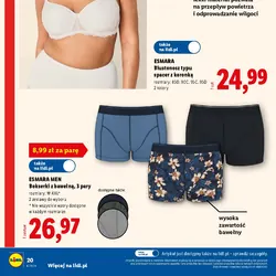 ESMARA Biustonosz typu spacer z koronką