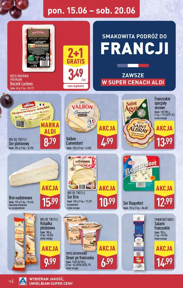 Strona 16 gazetki Aldi