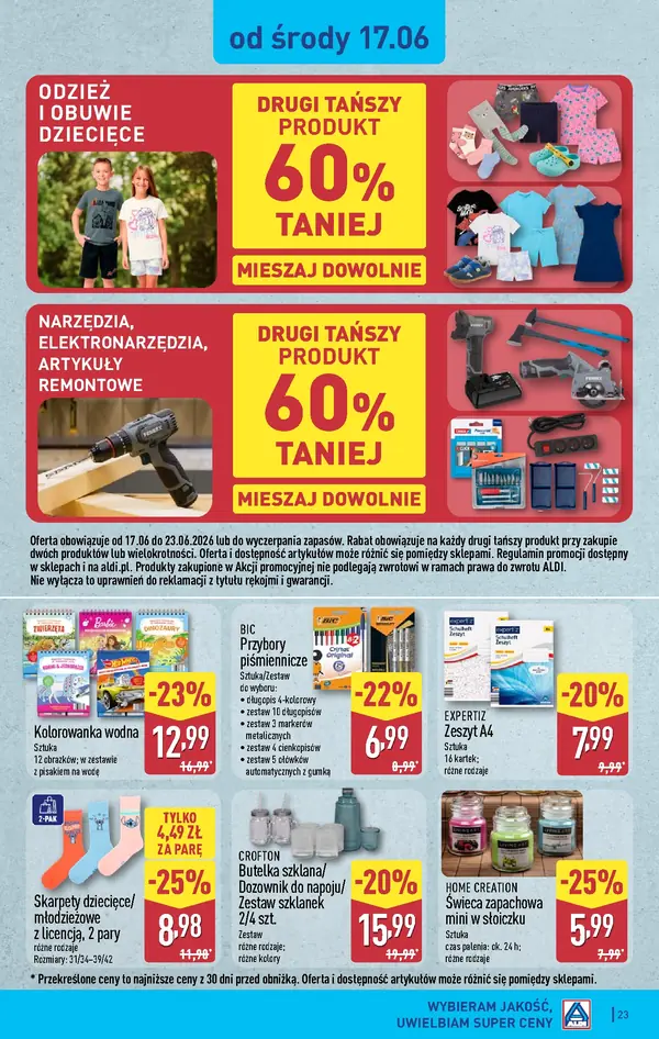 Strona 23 gazetki Aldi