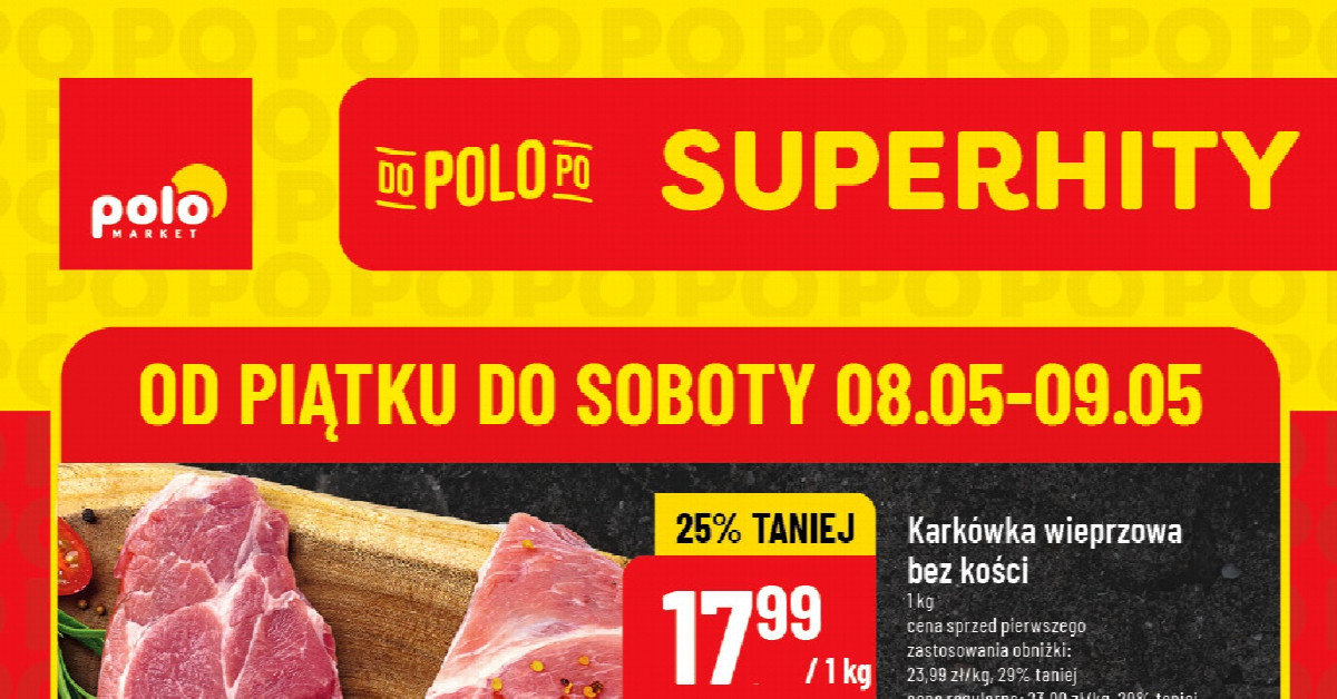 Taniej niż myślisz: 6 promocji z gazetki POLOmarket, których nie możesz przegapić do 09.05