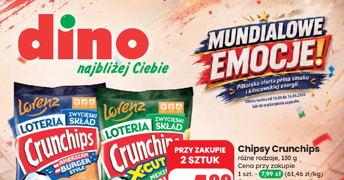 Szokujące promocje w nowej gazetce Dino (10.06–16.06) — sprawdź, co warto wrzucić do koszyka!