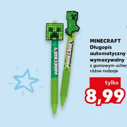MINECRAFT Długopis automatyczny wymazywalny