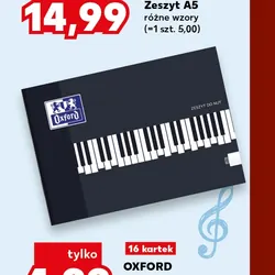 Zeszyt do nut A5