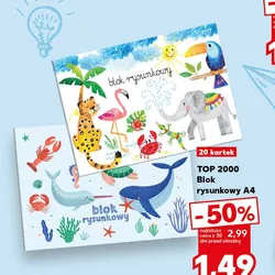 Blok rysunkowy A4