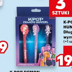 K-POP DEMON HUNTERS Długopisy wymazywalne
