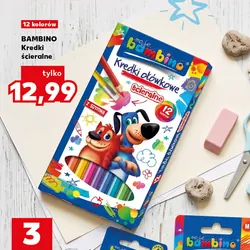 BAMBINO Kredki ścieralne