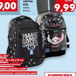 Plecak młodzieżowy szkolny STITCH