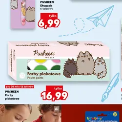 PUSHEEN Farby plakatowe
