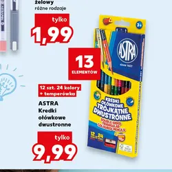 Kredki ołówkowe dwustronne