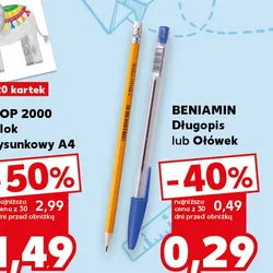 Długopis lub Ołówek