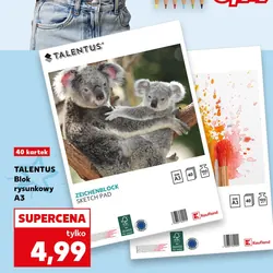 TALENTUS Blok rysunkowy A3