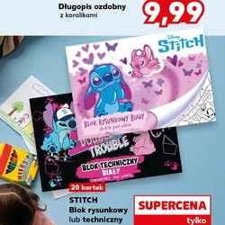 Stitch Blok rysunkowy lub techniczny biały